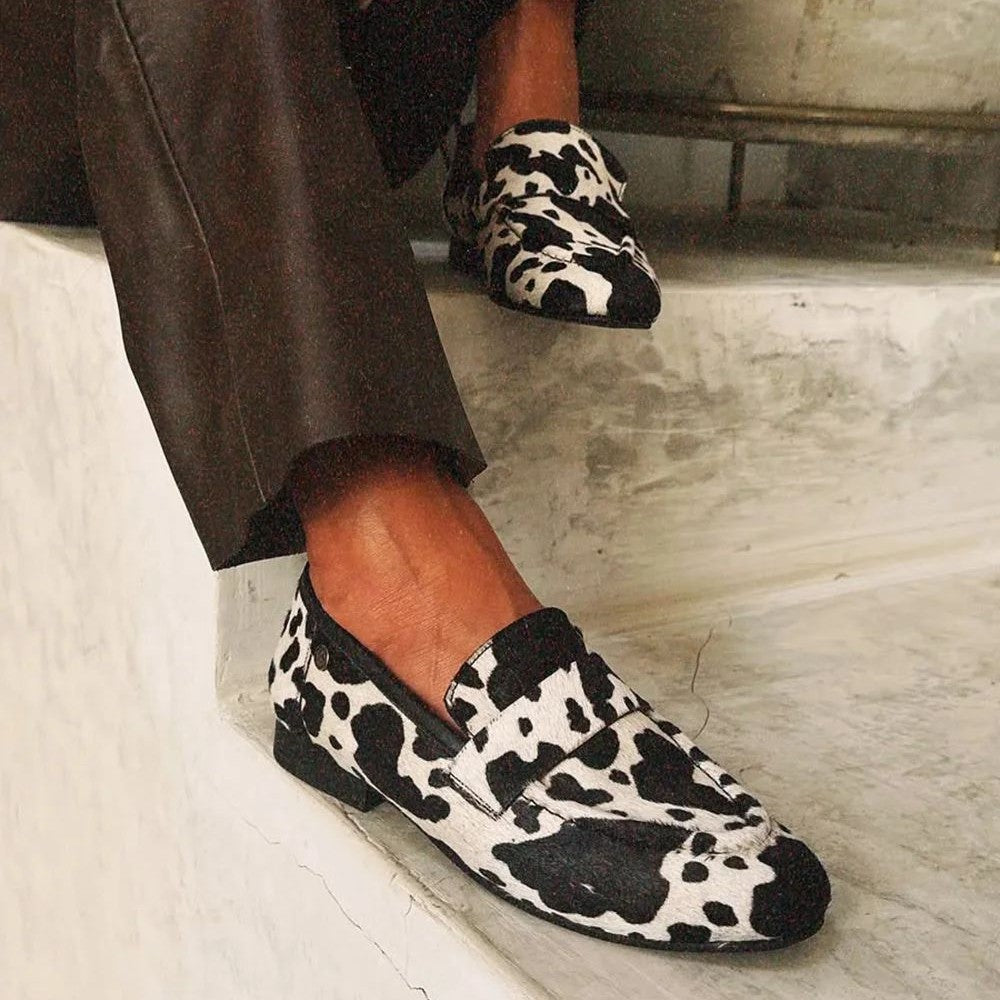 ELEGANTE DYREPRINT LOAFERS