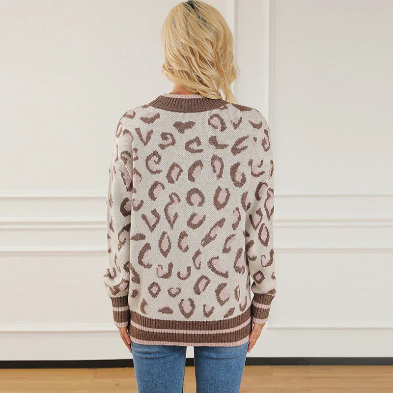 Zaylee Kvinde – Casual Alsidig & Behagelig Strik med Lange Ærmer