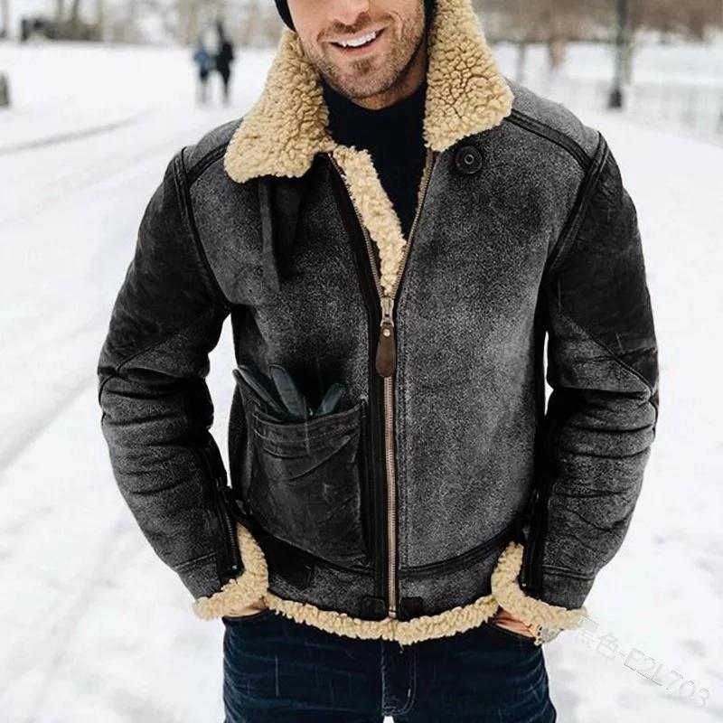 Elias Herre Læderjakke – Regular Fit, Praktisk Lynlås & Tidløst Design