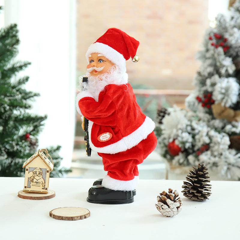 Jul Wankande Jultomte med Bar Rumpa – Rolig Juldekoration