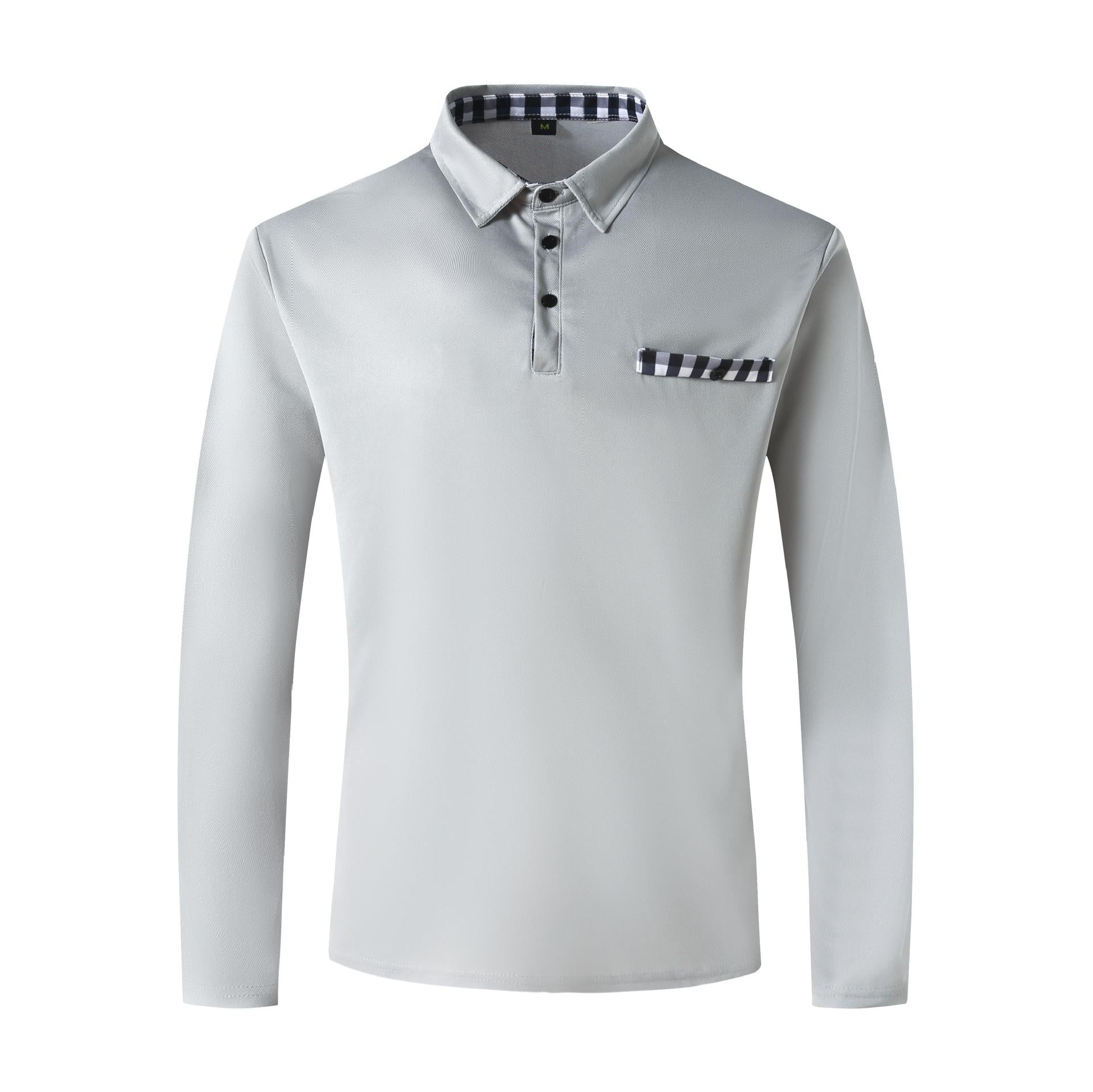 Herre Langærmet T-shirt Komfortabel Stil