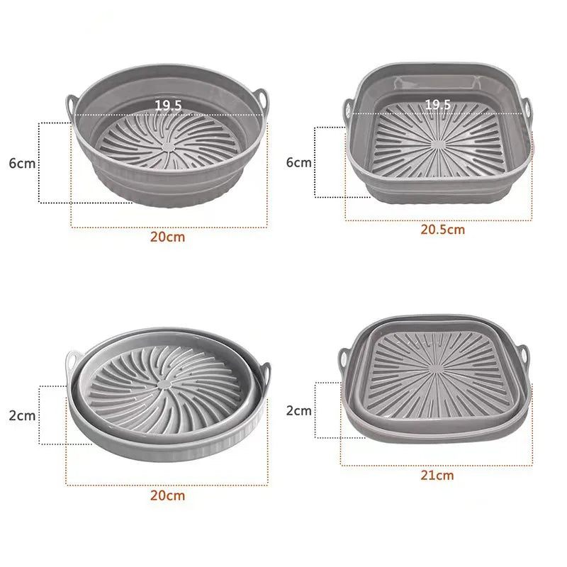 Silicone Grillpande | Holder Airfryeren og Ovnen ren for altid-zarada.dk