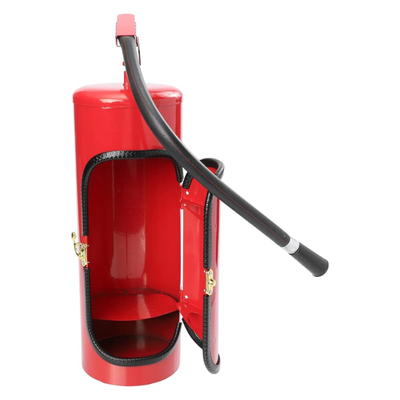 Original Flaskeholder i Ildslukker Design