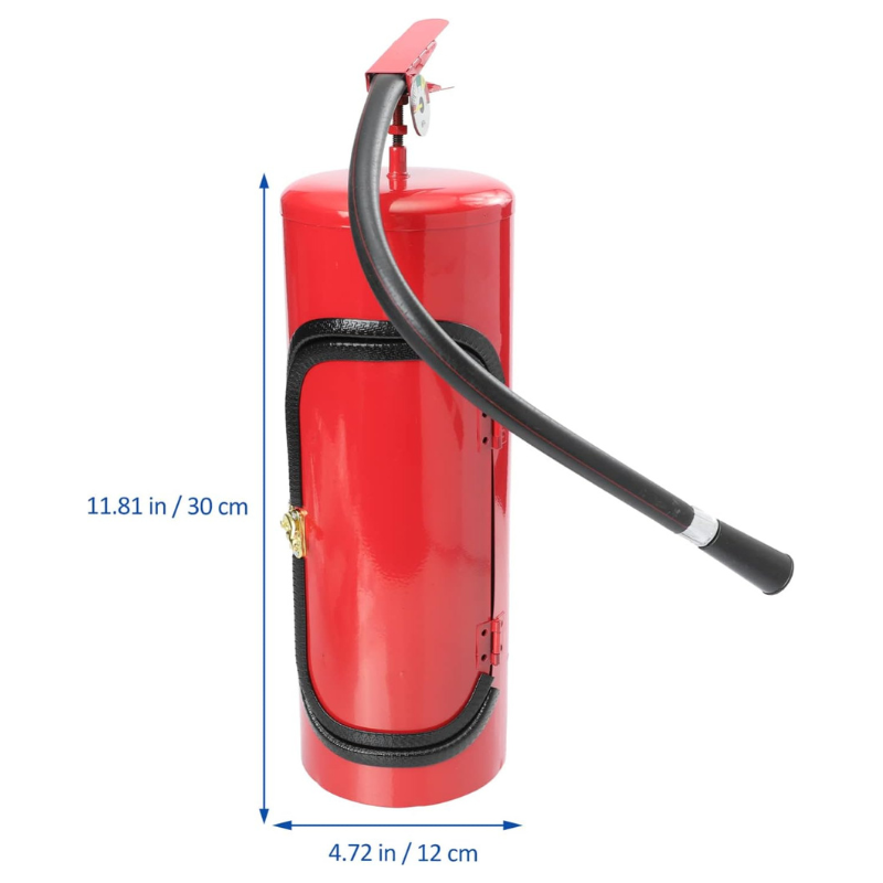 Original Flaskeholder i Ildslukker Design