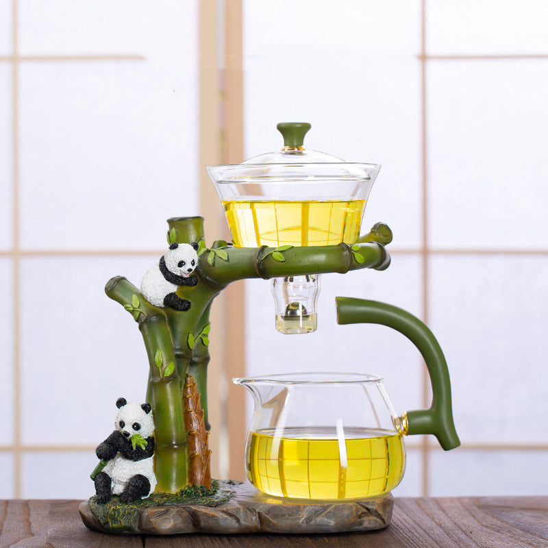 Panda Teaset til Teelskere med Legende Design og Ergonomisk Håndtag