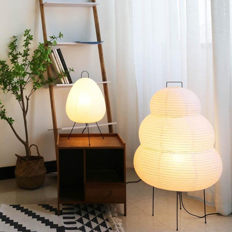 Papirlampe med Japansk Inspiration