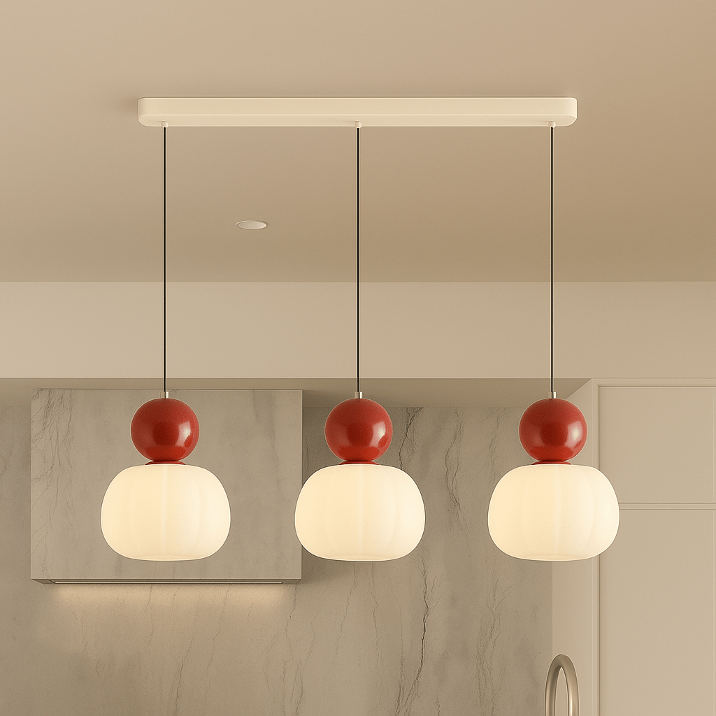 Pendellampe i Art Deco Stil
