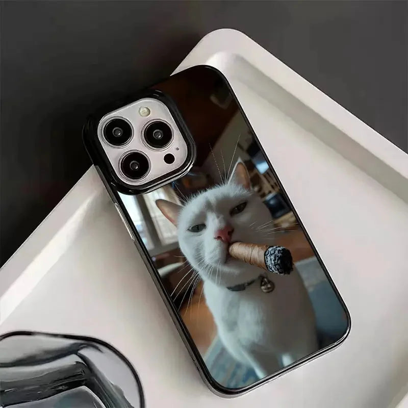 Phone Case med Rygdæk til iPhone 17, 16, 15, 14 Plus, 13, 12, 11, Pro Max, X, XS, XR, 7, 8 Plus