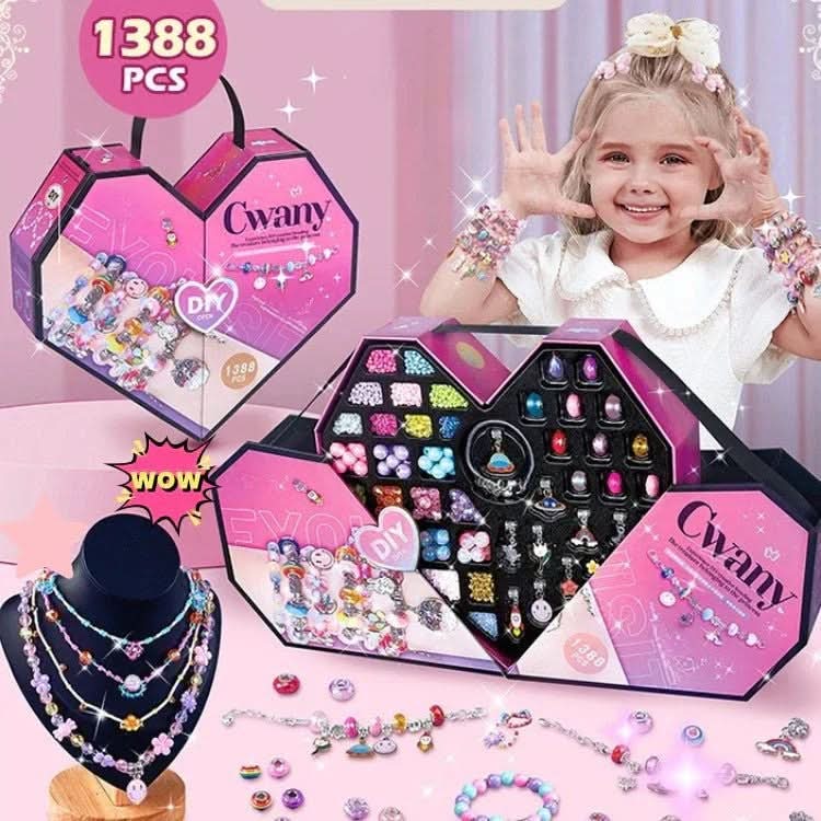 Pige Armbåndssæt med Funklende Charms