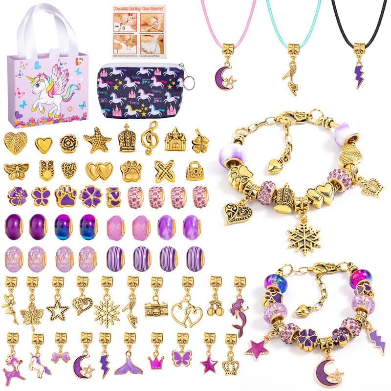 Pige Armbåndssæt med Funklende Charms
