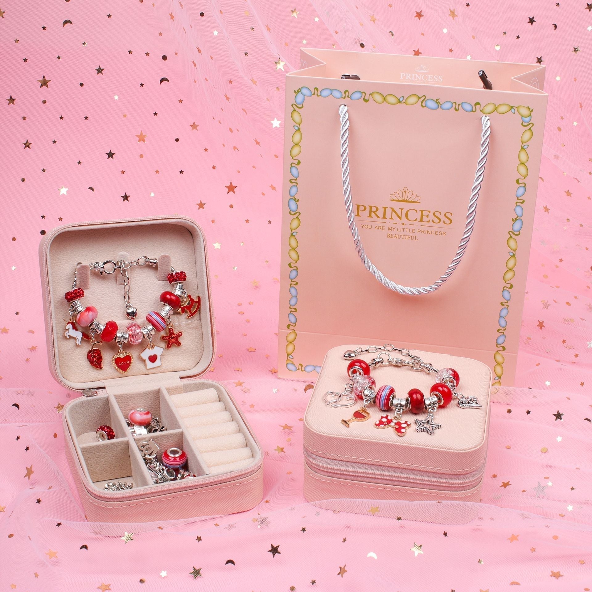 Pige Charm Armbånd DIY Kit