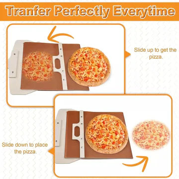 Pizzaskræl til Nem Overførsel og Servering med Ergonomisk Håndtag