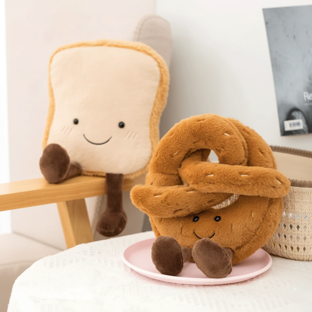 Plys Legetøj Brød Design
