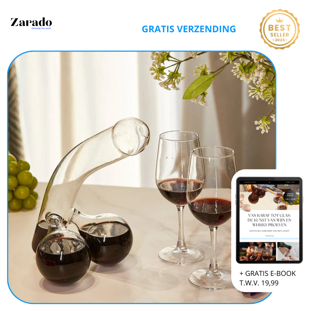 Whiskey/Vin Karaffel | Unik med en humoristisk stil-zarada.dk