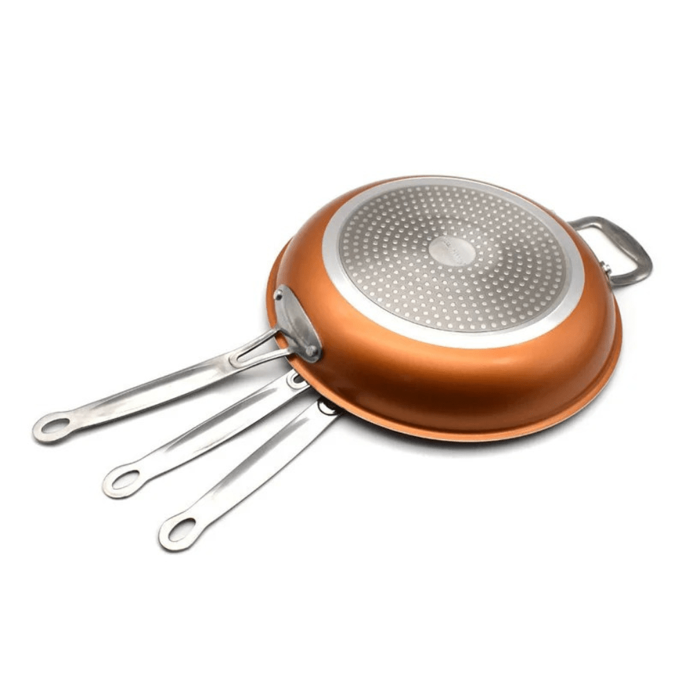 Professionel Kobberpande med Non-Stick Belægning