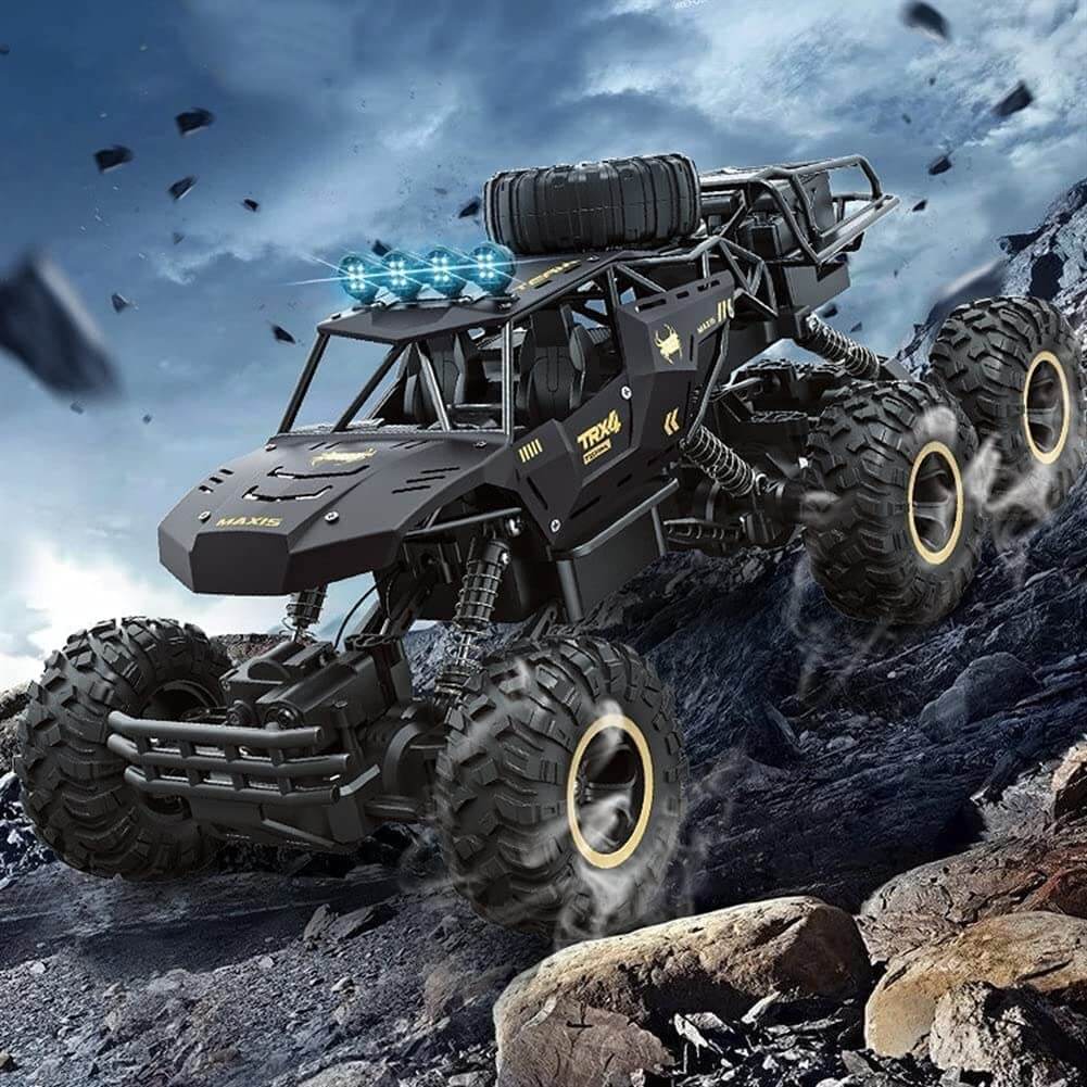 RC Monstertruck med 6WD og LED-lys