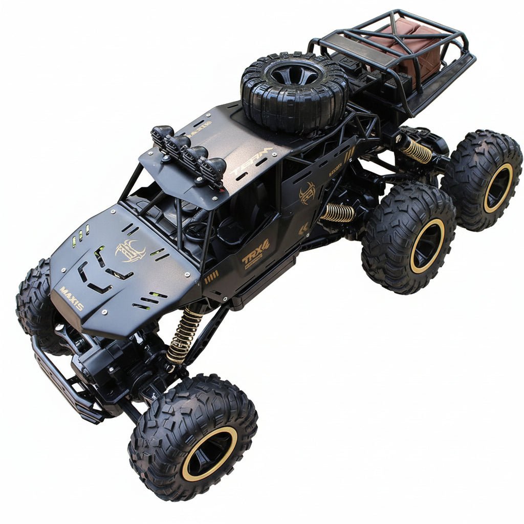 RC Monstertruck med 6WD og LED-lys