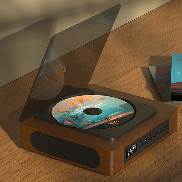 Retro CD-afspiller med Bluetooth og FM-radio