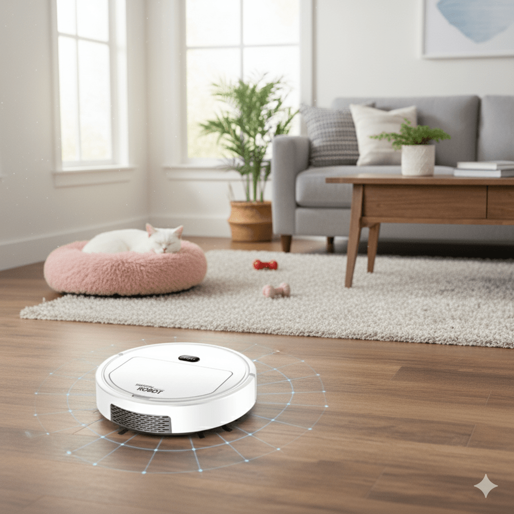 Robotstøvsuger med Intelligent Navigation