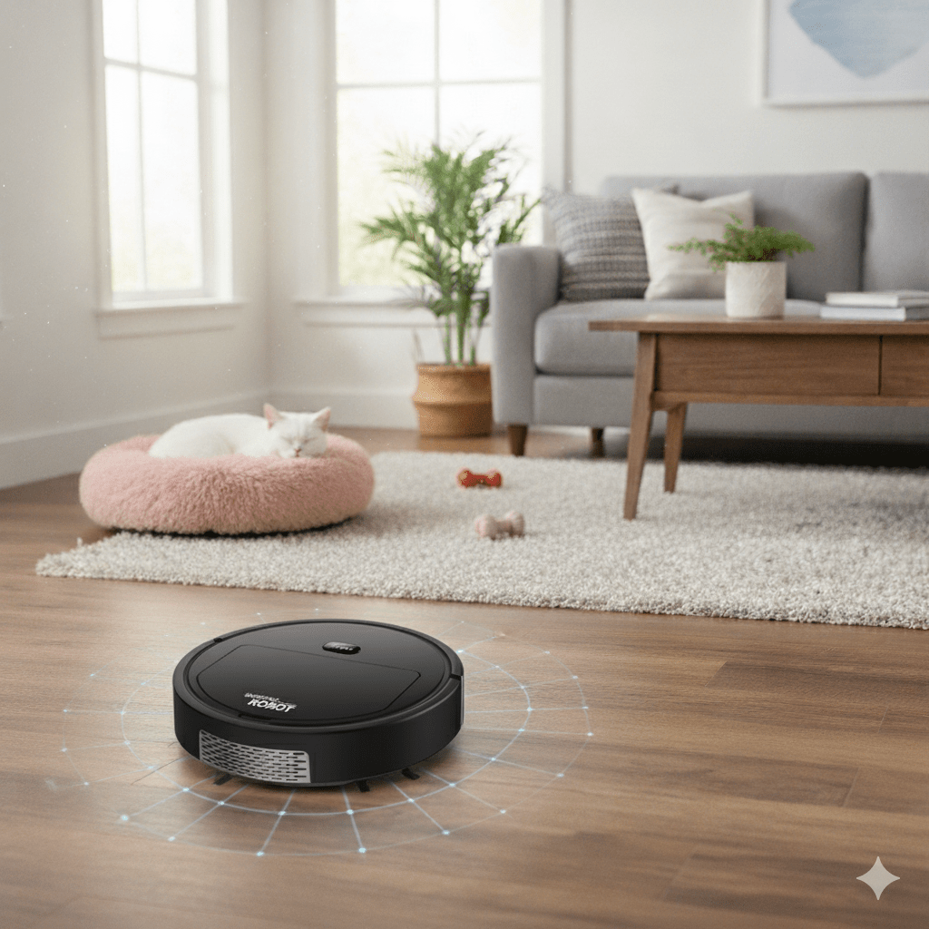 Robotstøvsuger med Intelligent Navigation
