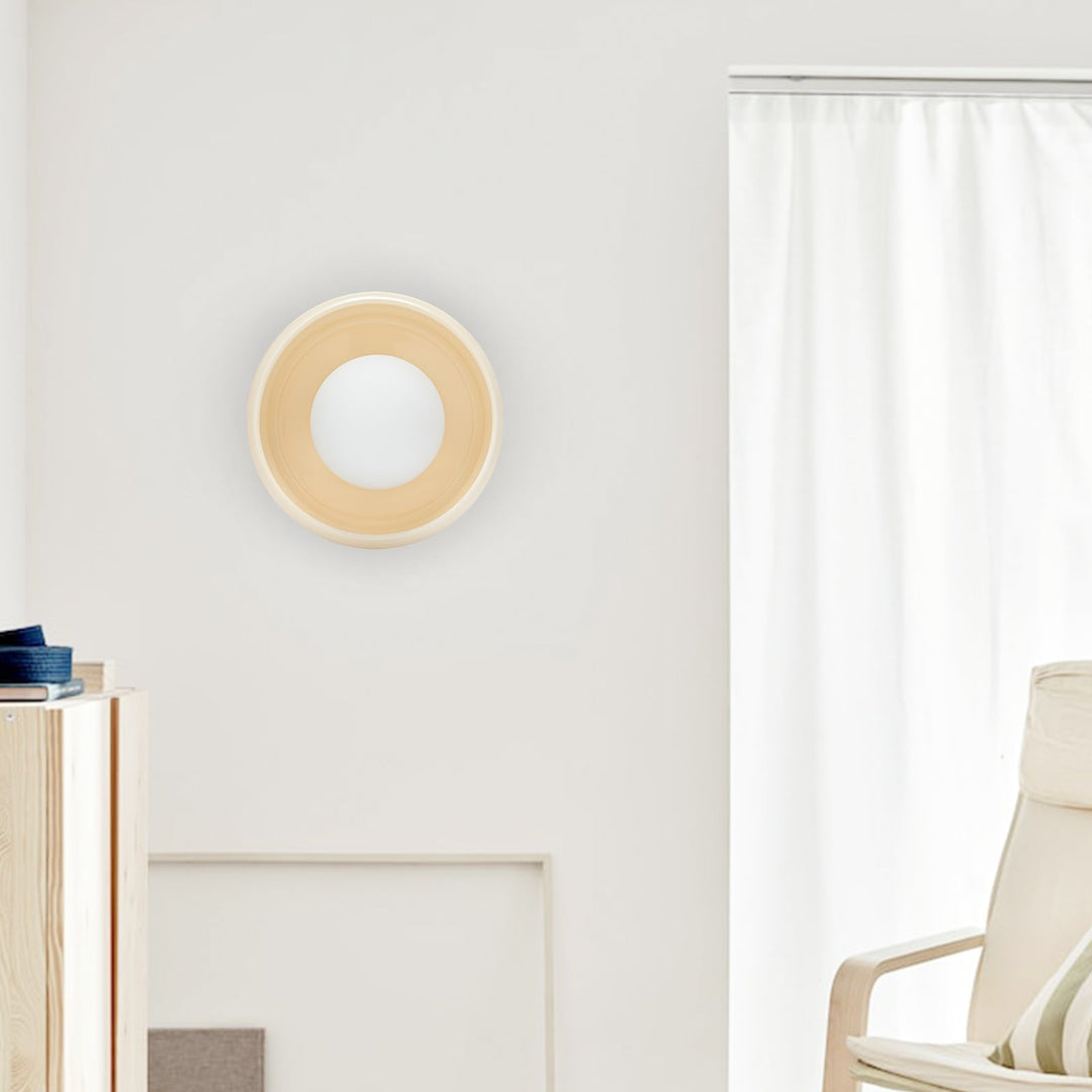 Rund Væglampe Circo Design - Moderne Belysning Til Stue
