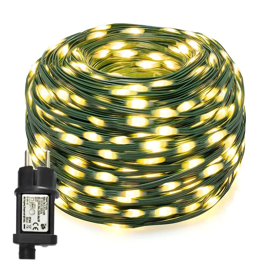 Waterproof LED Christmas Lights for Outdoor Use – Light String for Garden & Terrace