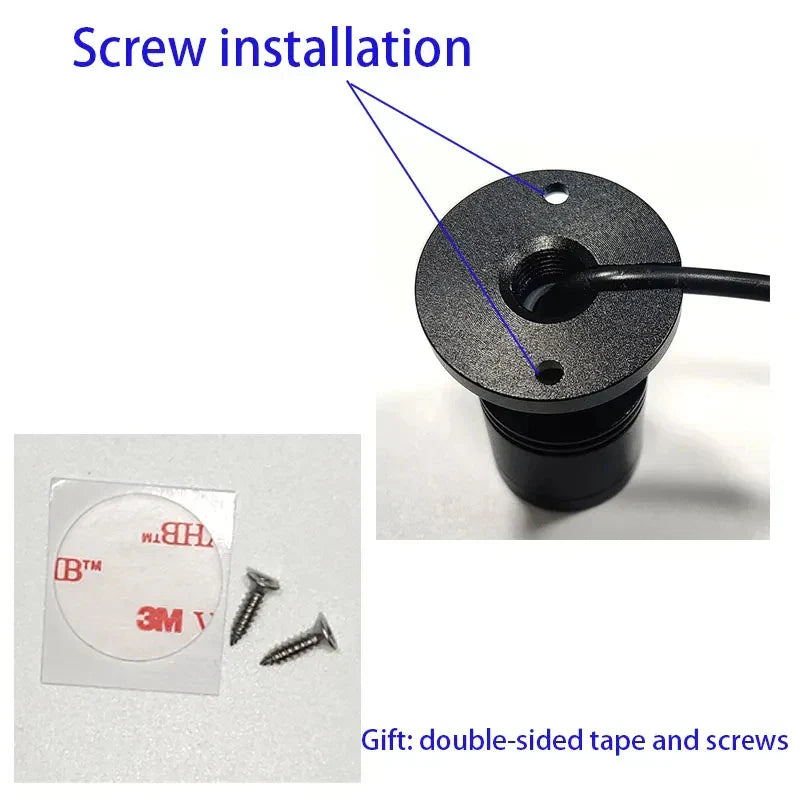Mini LED Spot LuxoDot | 1W/3W | USB-Spotlys til Vitriner & Deko | Varm- & Koldhvid | Aluminiumhus