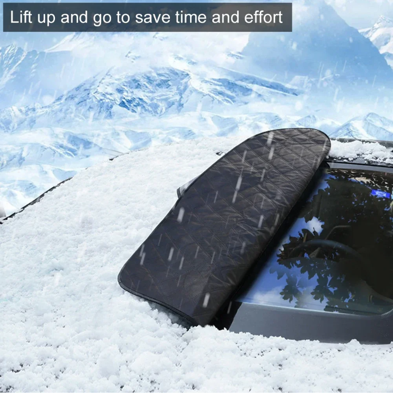 AllWeather Shield – Magnetisk Forrude Beskyttelsesbetræk til Bil, Anti-Frost & UV
