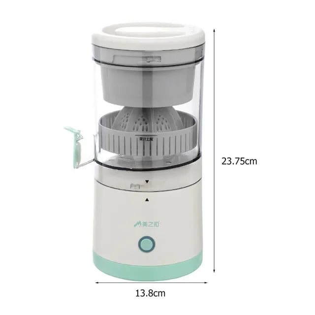QuickJuice Saftcentrifuge | Genopladelig Bærbar Elektrisk Saftcentrifuge-zarada.dk