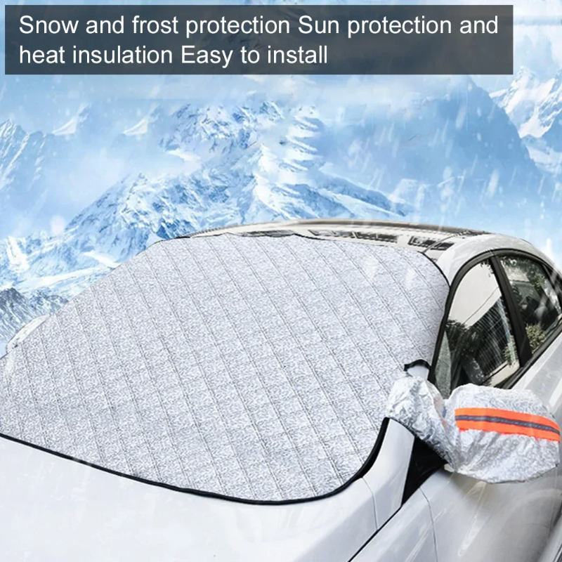 AllWeather Shield – Magnetisk Forrude Beskyttelsesbetræk til Bil, Anti-Frost & UV