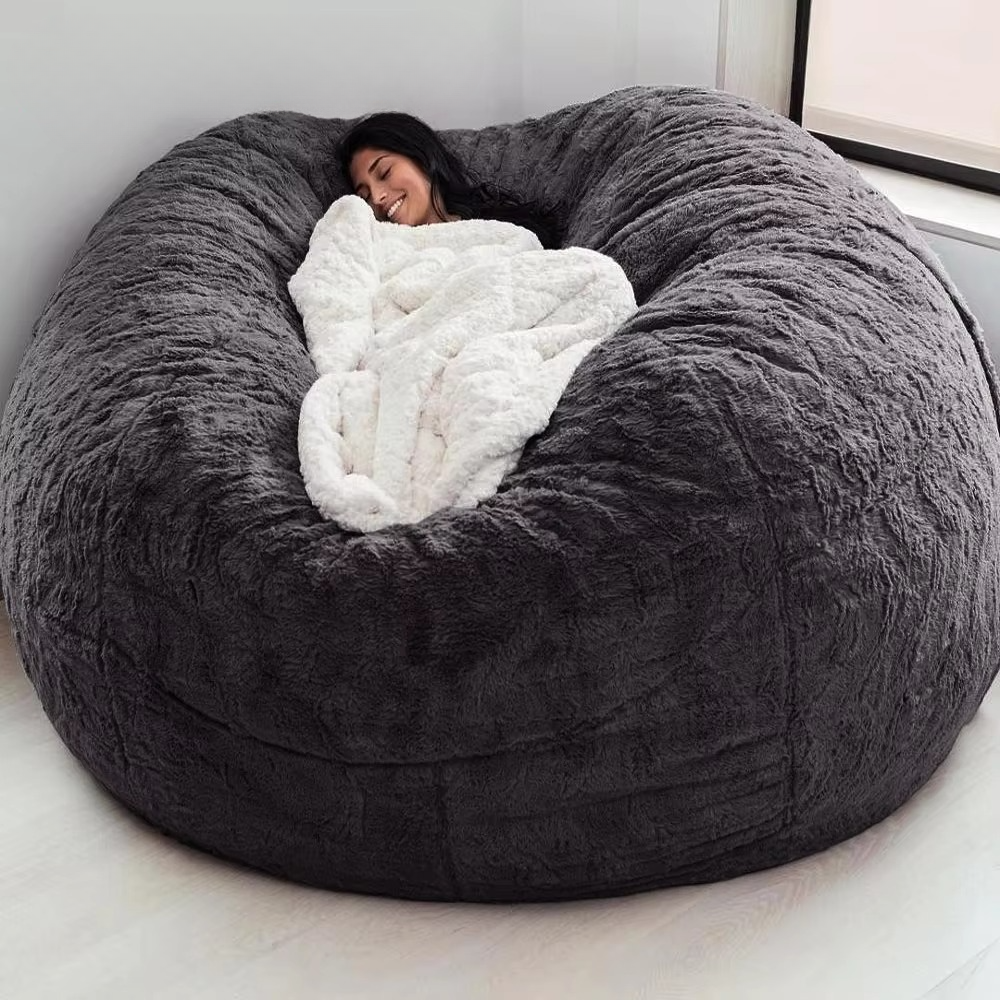 Sækkestol Betræk 5 Fod Fluffy Design