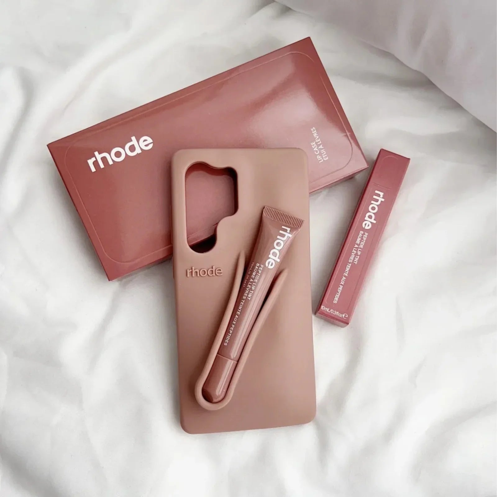 Samsung Galaxy S25, S24, S23 Ultra, A17, A35, A56, A26 Cover med Lipgloss Sæt