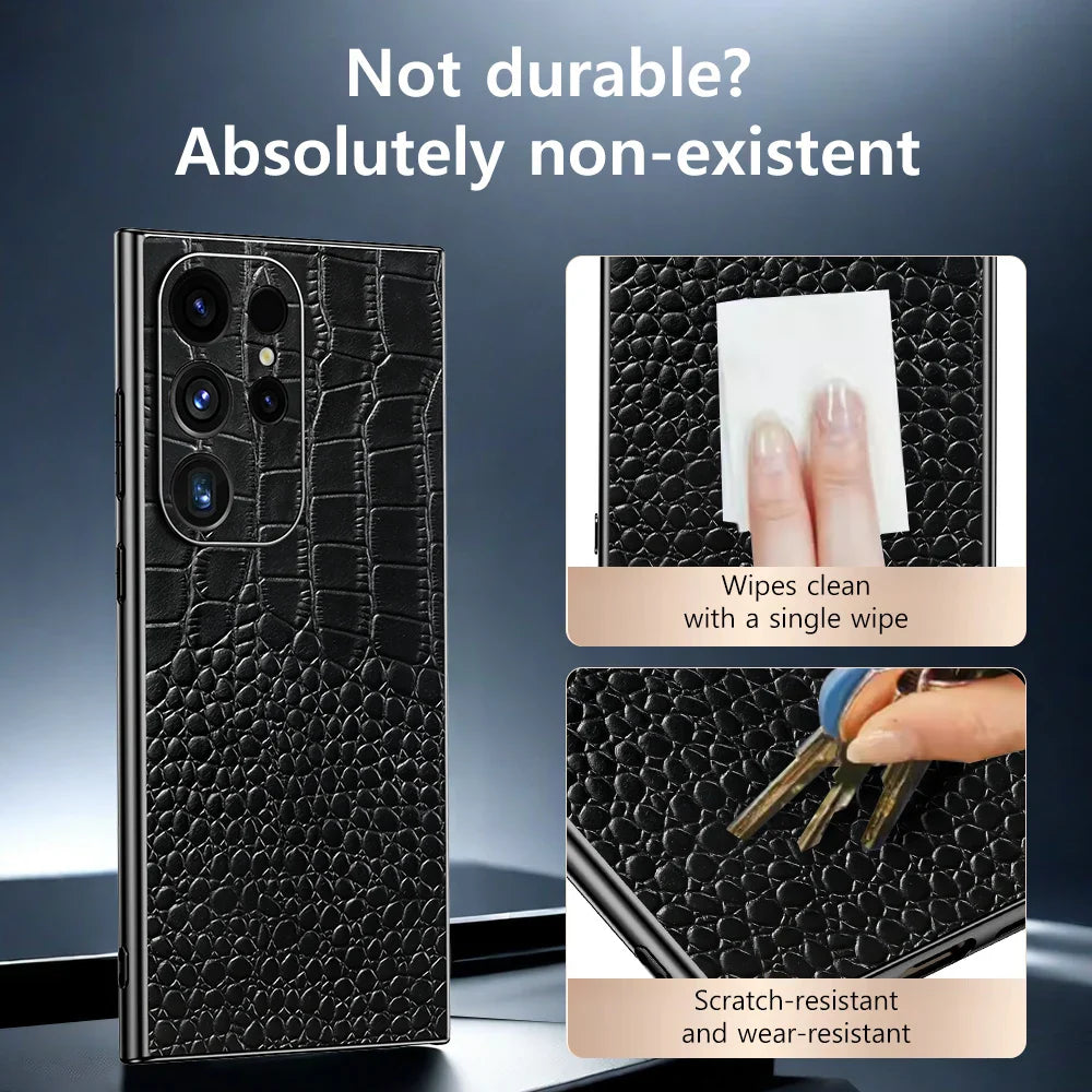 Samsung Galaxy S23/S24/S25 Etui med Fuld Beskyttelse