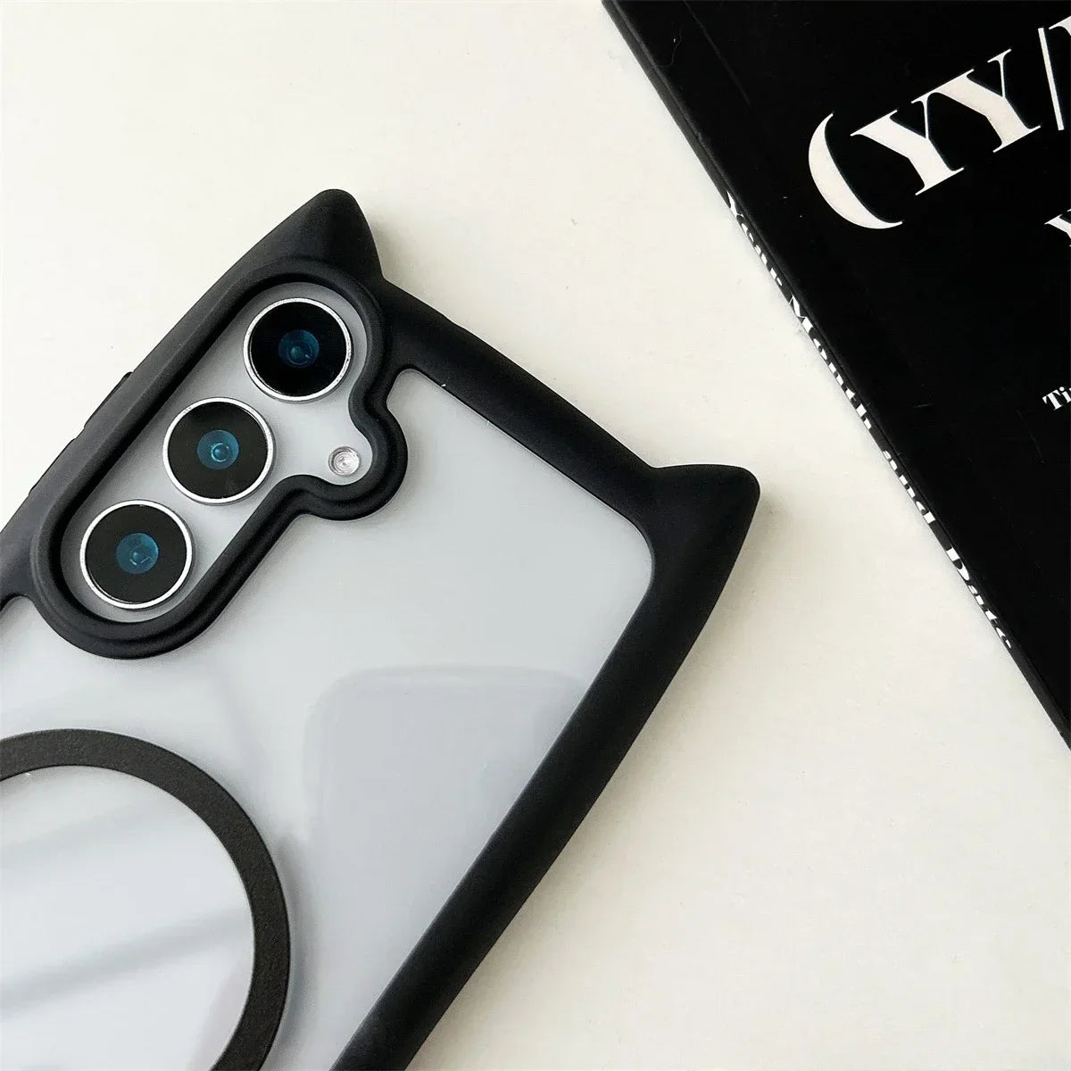 Samsung GalaxyS23, S25, S25 Plus Cat Ear Case