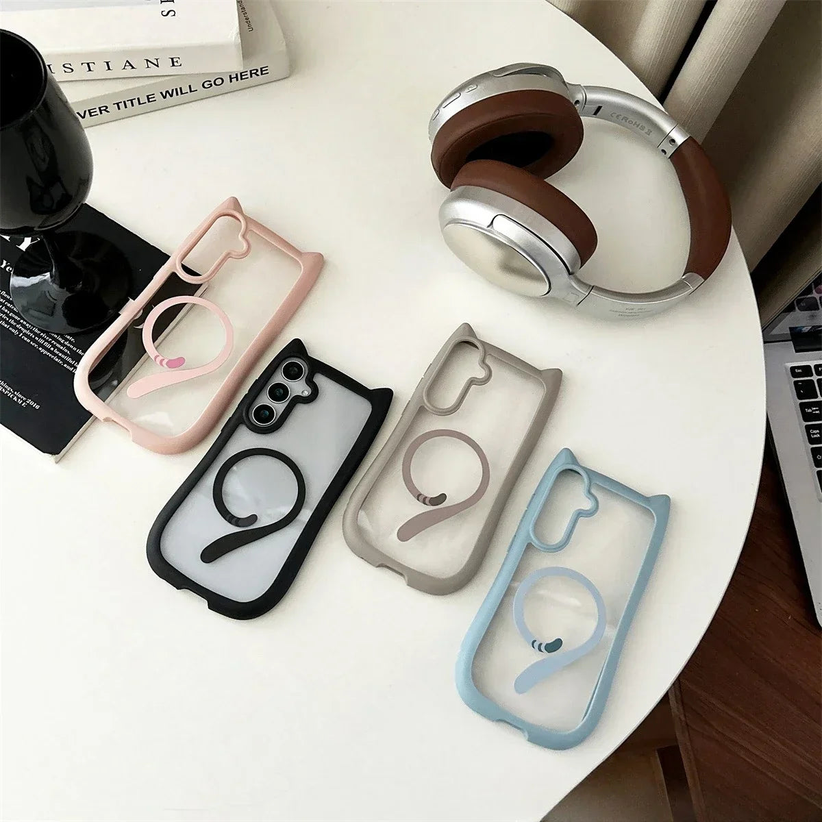 Samsung GalaxyS23, S25, S25 Plus Cat Ear Case