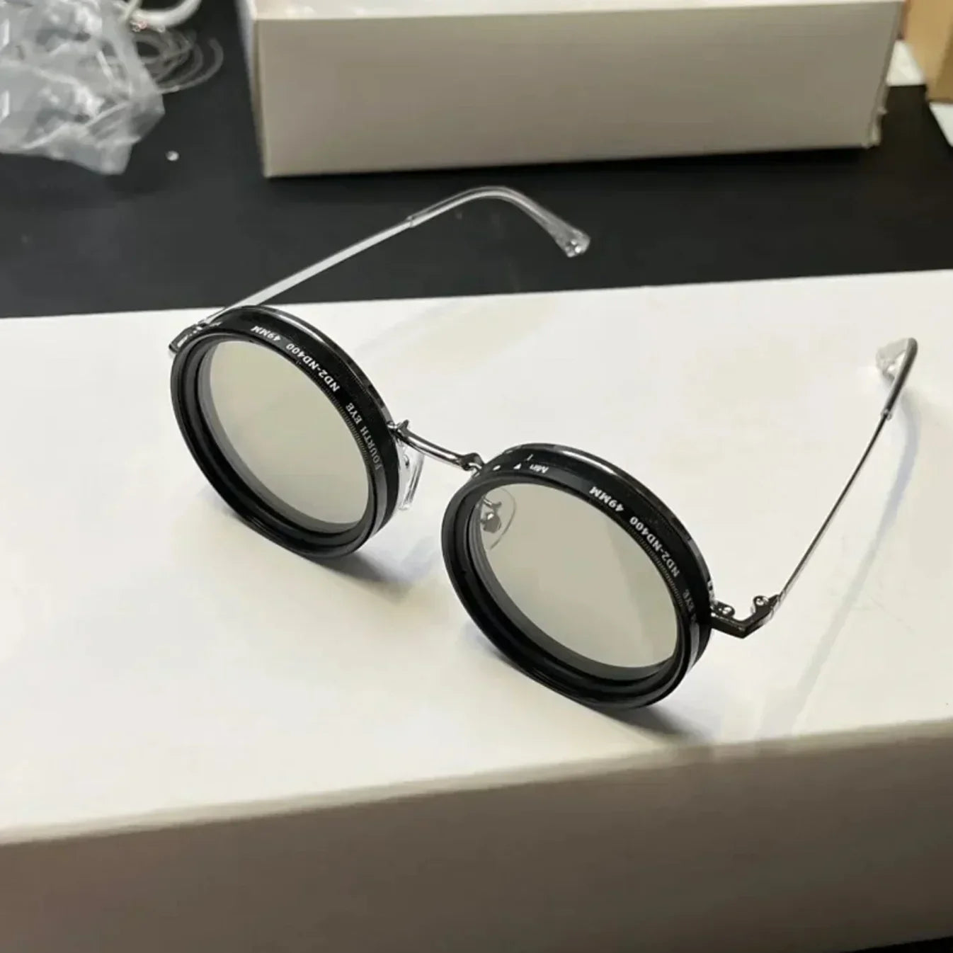 ShadowSunglasses | Solbriller med Sorte Linser Stilfuld UV-Beskyttelse Mode