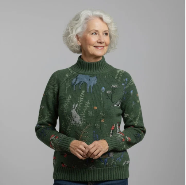 Aimelie | Varm og Elegant Turtleneck Sweater
