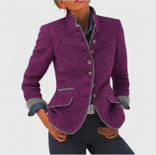 Joanna | Klassisk Uld Blazer | Begrænset Udgave