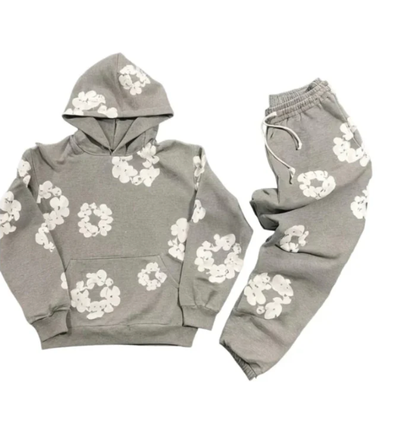 Afslappet Sportssæt med Blomster – Eliana