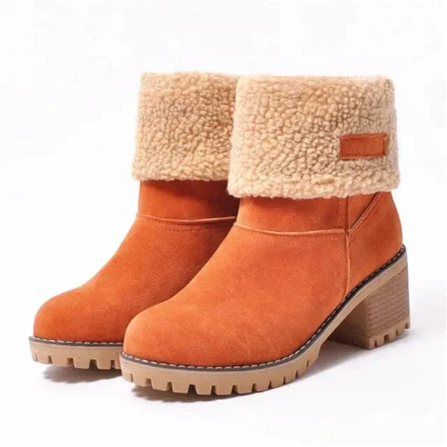 Ella | Mid-Calf Uldstøvler