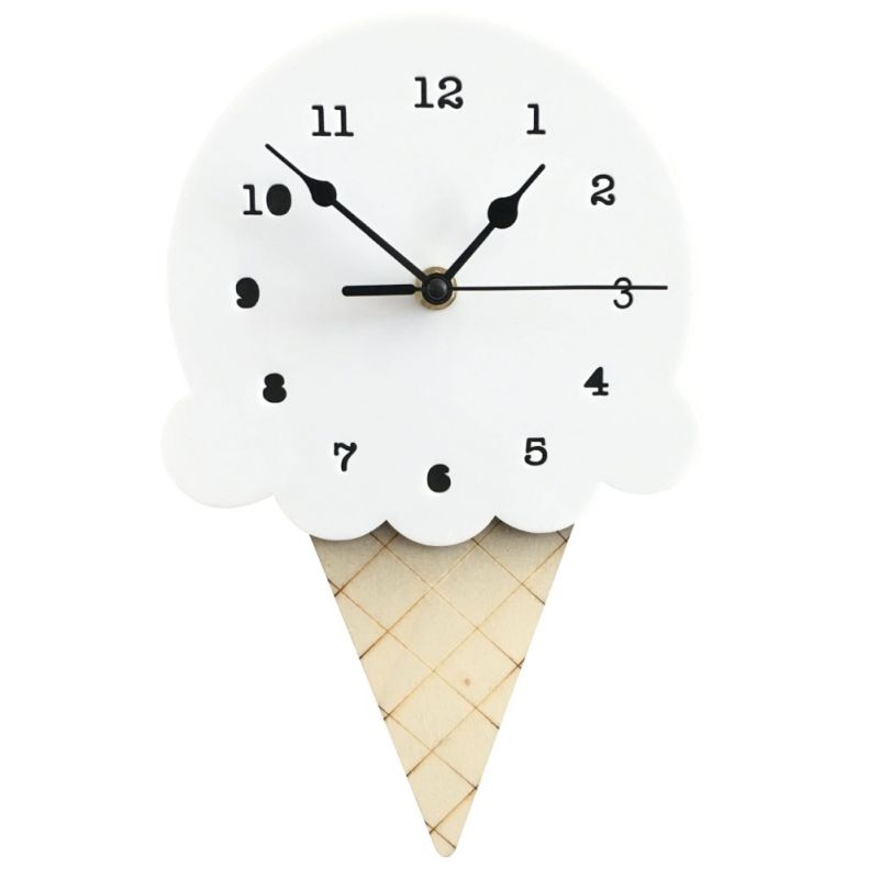 ScoopClock - isformet vægur til sjove ure og legesyge rum