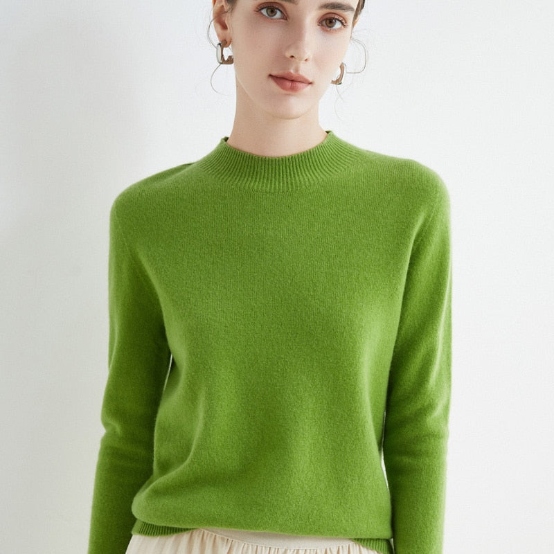 Cashmere SilkeTråd Sweater | Let premium pullover til kvinder, egnet til alle årstider