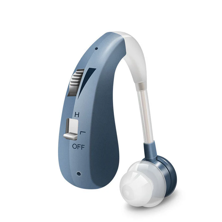 Senior Høreapparat Bluetooth Headset Med Støjdæmpning
