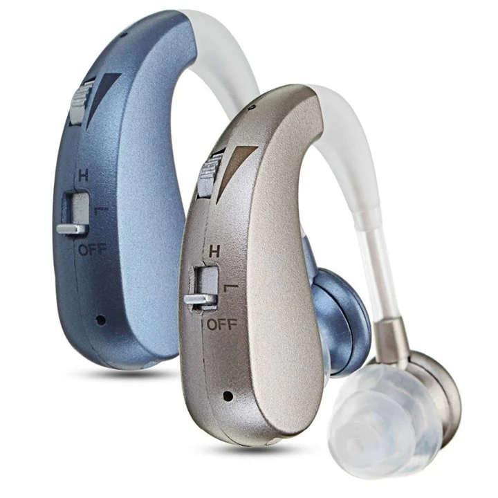 Senior Høreapparat Bluetooth Headset Med Støjdæmpning
