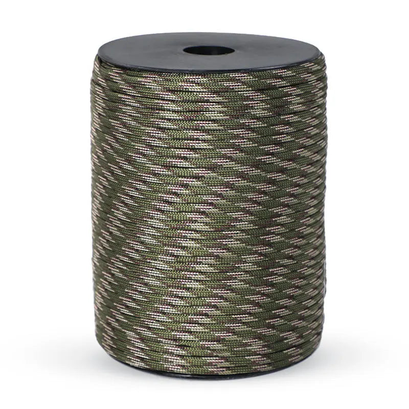 100m Norvo Survival Paracord – 9-Kern Militær 550 Paracord Snor til Udendørs & Håndværk