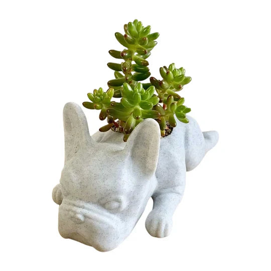 PupBloom - Yndig hundeformet plantekasse til charmerende indretning