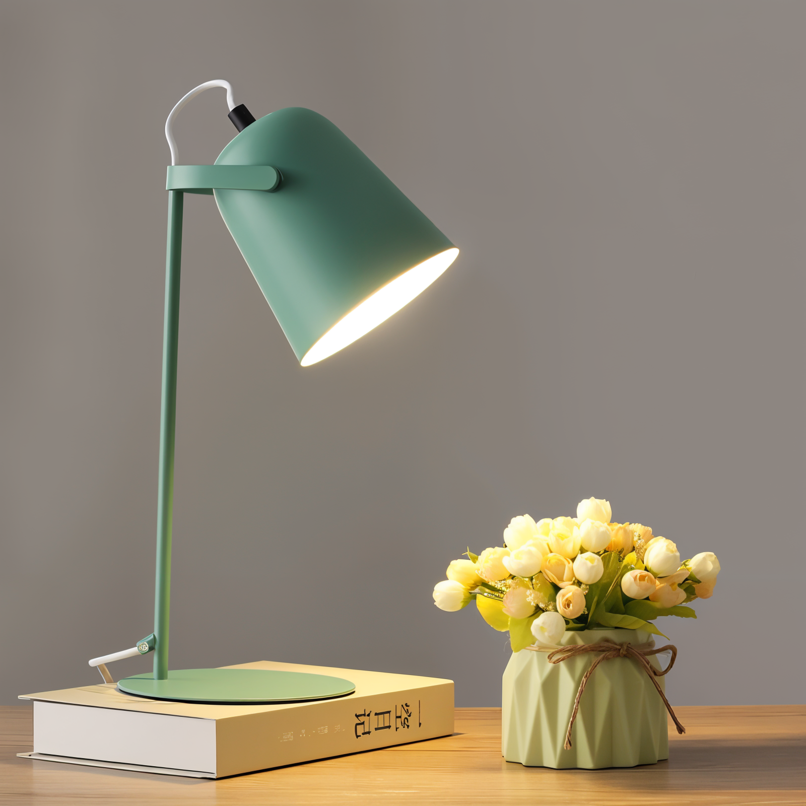 Skrivebordslampe i Pastel Design