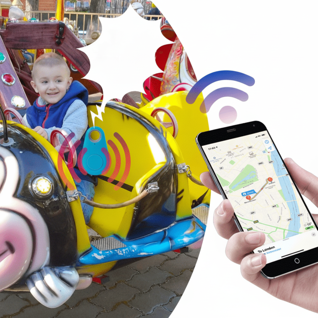 Smart GPS Tracker til Kæledyr og Ejendele