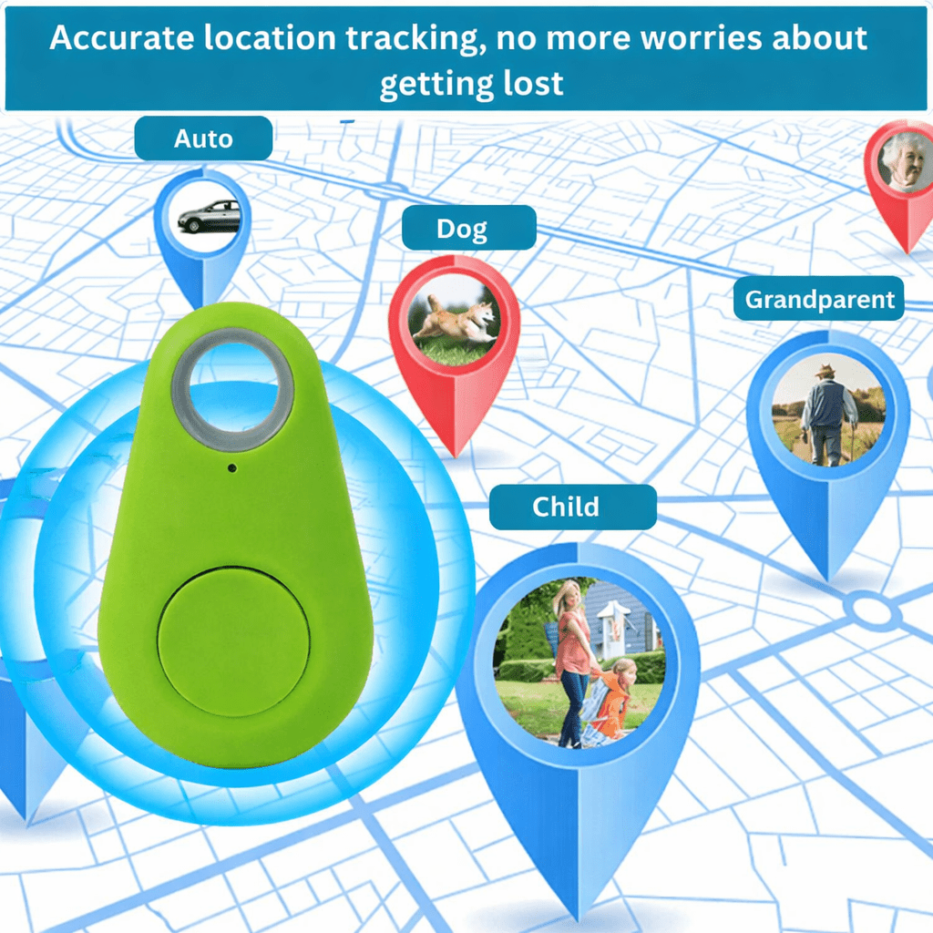Smart GPS Tracker til Kæledyr og Ejendele