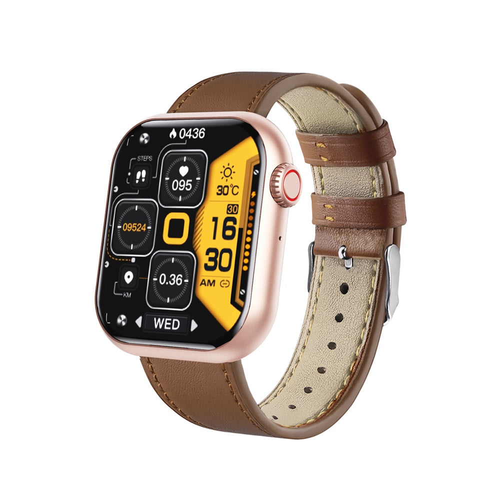 Smartwatch med Fitness Tracker og Sundhedsovervågning